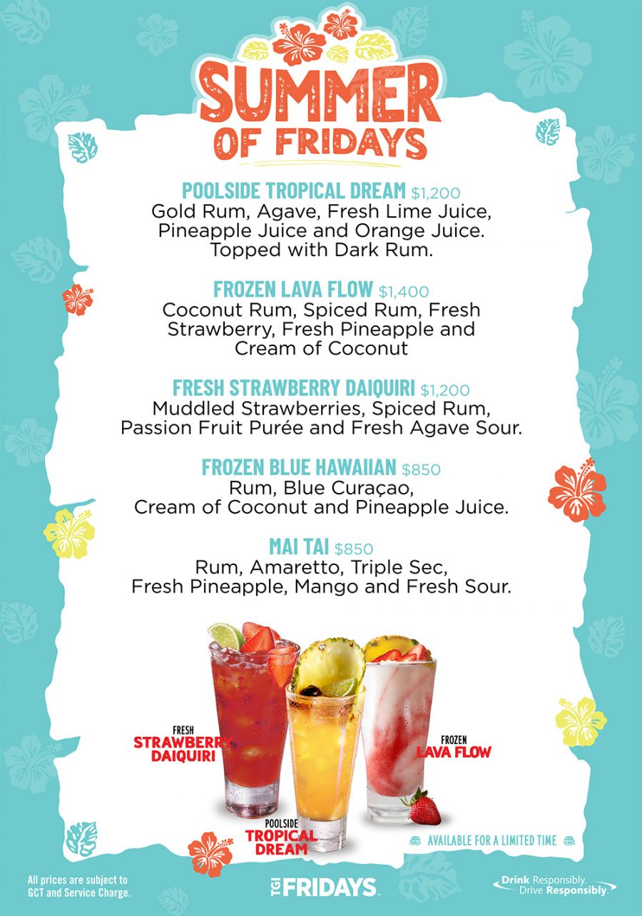 Promotions TGI Fridays™ Jamaica