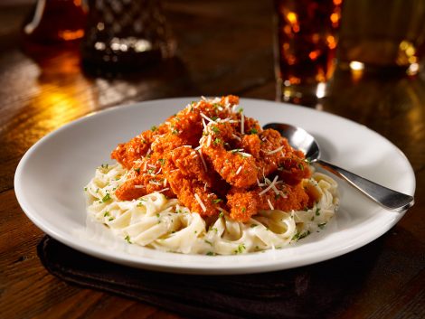 Creamy Buffalo Chicken Pasta <div class="new-product" alt="New Product"></div>